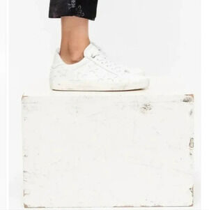 Zadig & Voltaire Stars Leather Sneakers